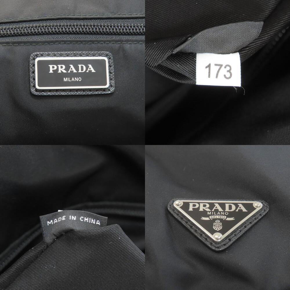 Prada logo Backpack Rucksack Daypack - Picture 6 of 11